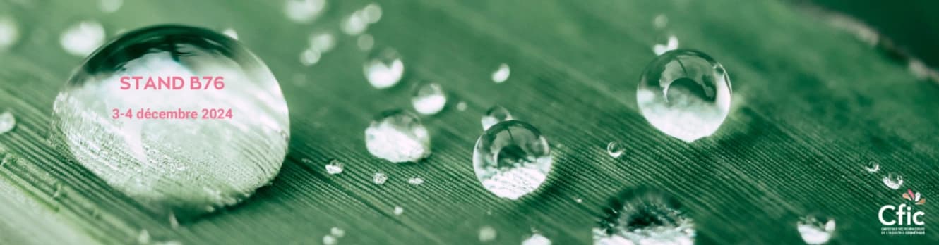 Kit cosmétique "Le Biomimétisme" : notre innovation présentée au salon CFIC 2024